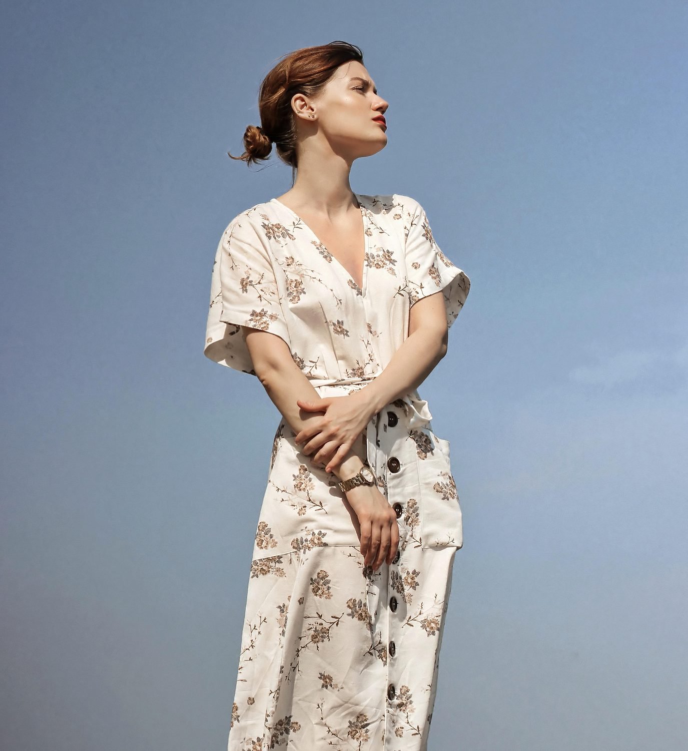 Amira Floral Midi