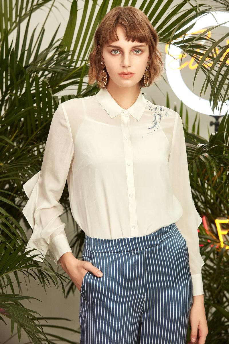 Odette Silk Blouse