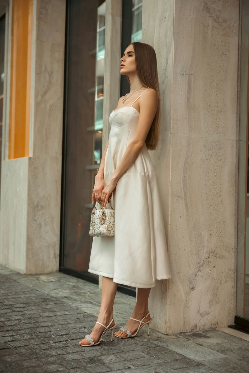 Céleste Slip Dress